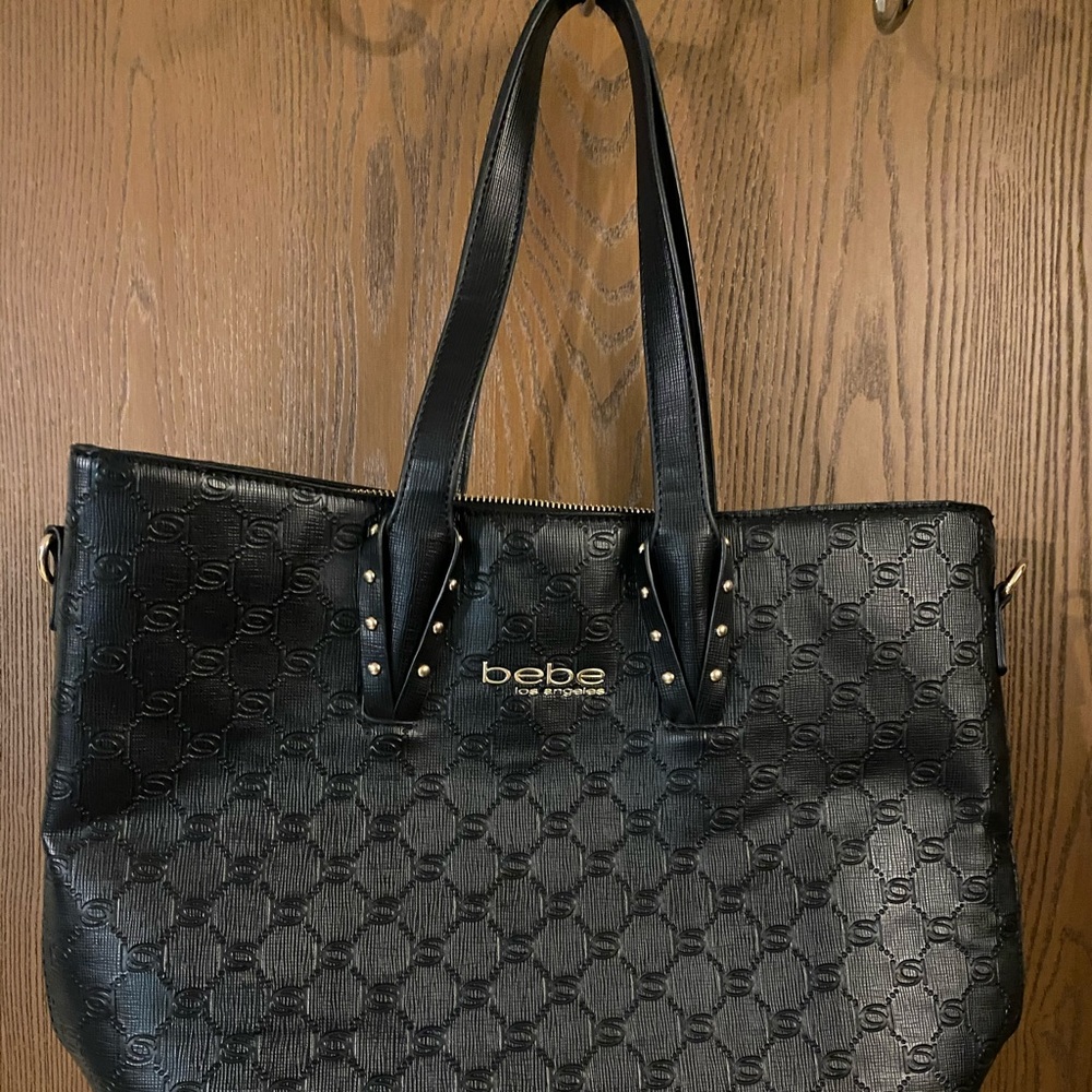 Bebe black leather bag - Picture 2 of 4